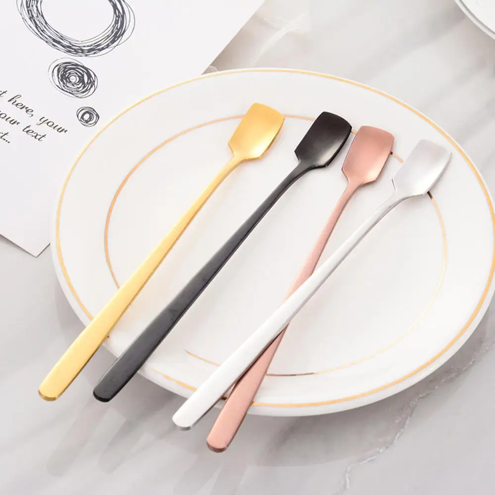 Long Handled Stainless Steel Mixing Spoon Ice Cream Coffee Spoon Teaspoon Cocktail Stirring Spoon Barware Drinking Tool
Long Handled Stainless Steel Mixing Spoon Ice Cream Coffee Spoon Teaspoon Cocktail Stirring Spoon Barware Drinking Tool