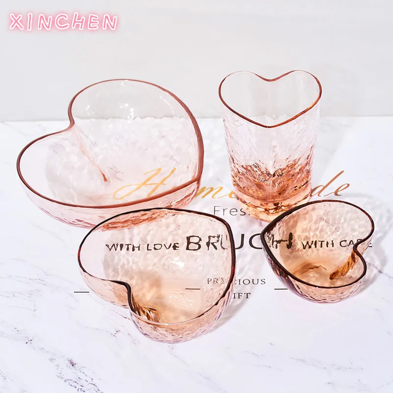 Personalized Household Bowl Creative Love Phnom Penh Glass Bowls Heart-shaped Cup Dessert Fruit Salad Bowls Breakfast Cup
Personalized Household Bowl Creative Love Phnom Penh Glass Bowls Heart-shaped Cup Dessert Fruit Salad Bowls Breakfast Cup