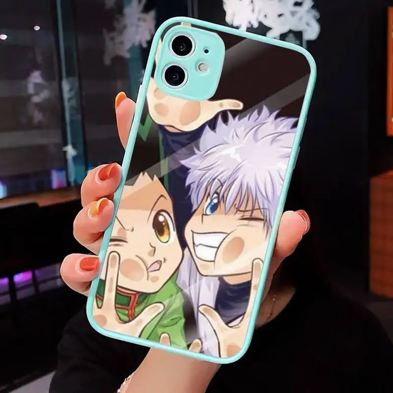 Anime Hunter X Hunter Killua Zaoldyeck Phone Case For iPhone 12 11 Mini Pro XR XS Max 7 8 Plus X Matte transparent
Anime Hunter X Hunter Killua Zaoldyeck Phone Case For iPhone 12 11 Mini Pro XR XS Max 7 8 Plus X Matte transparent