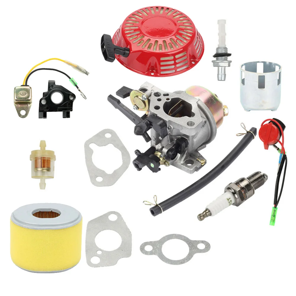 Recoil Starter Ignition Coils Air Filters Carburetor Kit For Honda GX240 GX270 Garden Repair Tools Lawn Mower Trimmer Supplies
Recoil Starter Ignition Coils Air Filters Carburetor Kit For Honda GX240 GX270 Garden Repair Tools Lawn Mower Trimmer Supplies