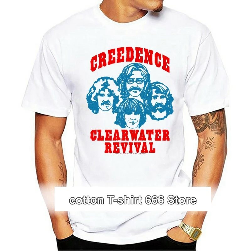 Creedence-Camiseta de манга corta para hombre, camisa informal de Band blanca CCR, Clearwater корпус
Creedence-Camiseta de манга corta para hombre, camisa informal de Band blanca CCR, Clearwater корпус