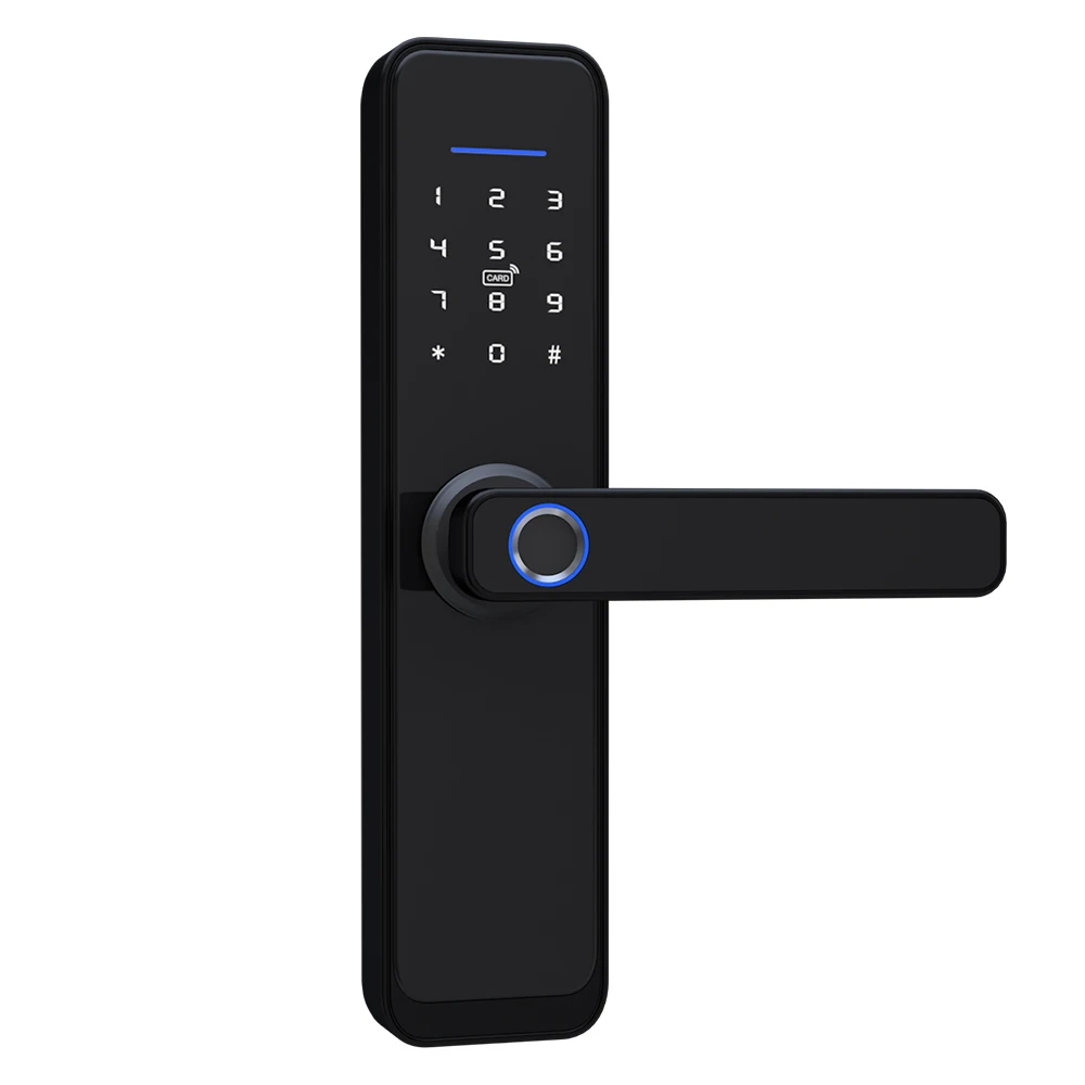 Zemismart Tuya Smart Locker WiFi Fingerprint Lock Work with Phone app Alexa Google home Smart Door Lock
Zemismart Tuya Smart Locker WiFi Fingerprint Lock Work with Phone app Alexa Google home Smart Door Lock