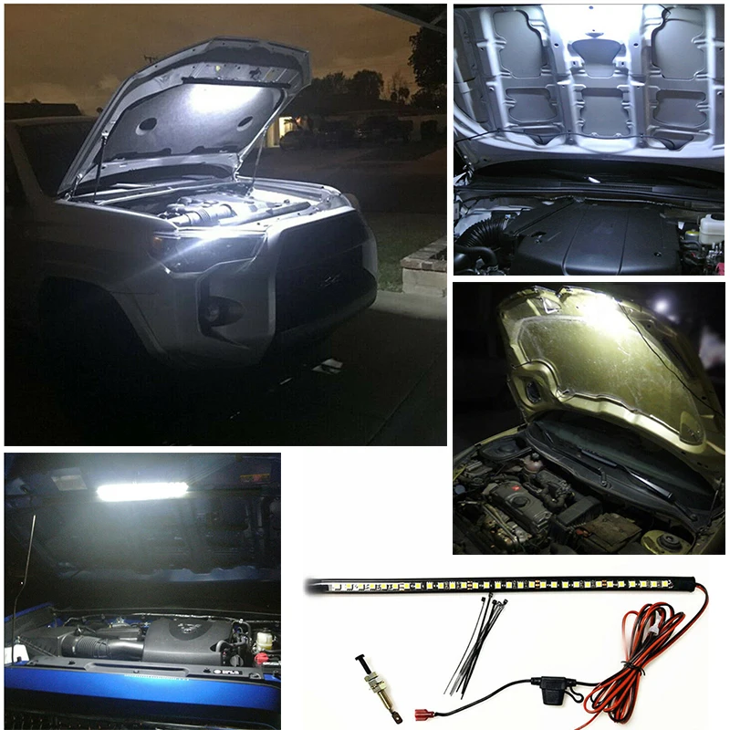 2021 New Car Universal Under Hood Engine Repair 36cm LED Light Bar with Switch Control
2021 New Car Universal Under Hood Engine Repair 36cm LED Light Bar with Switch Control