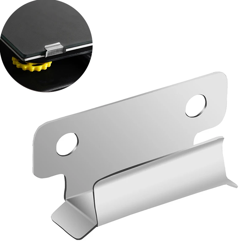 4 шт. стальной зажим для подогрева кровати Ender 3 тепловой зажим для 3D-принтера стеклянный фиксатор 
4 шт. стальной зажим для подогрева кровати Ender 3 тепловой зажим для 3D-принтера стеклянный фиксатор