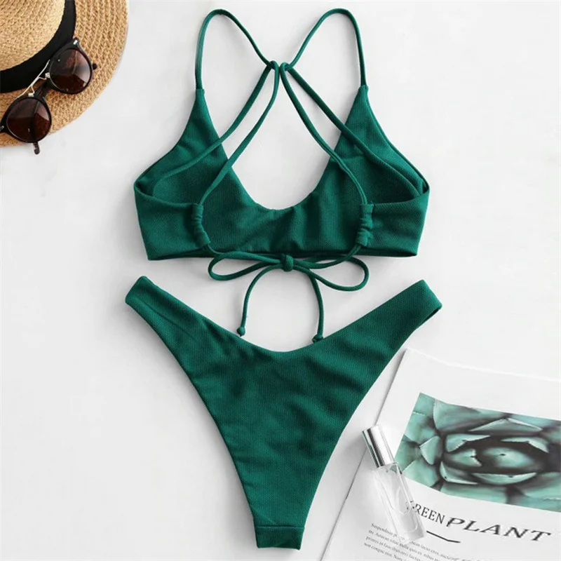 In The Wind 2021 New Bikini Hot Sale Swimsuit Women Lace Up Back Solid Bikini Set Two Piece Swimsuit Bathing Brazilian Bikini
In The Wind 2021 New Bikini Hot Sale Swimsuit Women Lace Up Back Solid Bikini Set Two Piece Swimsuit Bathing Brazilian Bikini