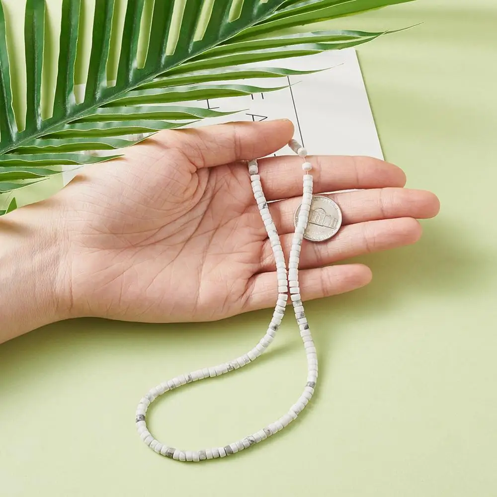 Natural Howlite Beads Strands Flat Round For Bracelet Necklace Making DIY Jewelry Beads
Natural Howlite Beads Strands Flat Round For Bracelet Necklace Making DIY Jewelry Beads