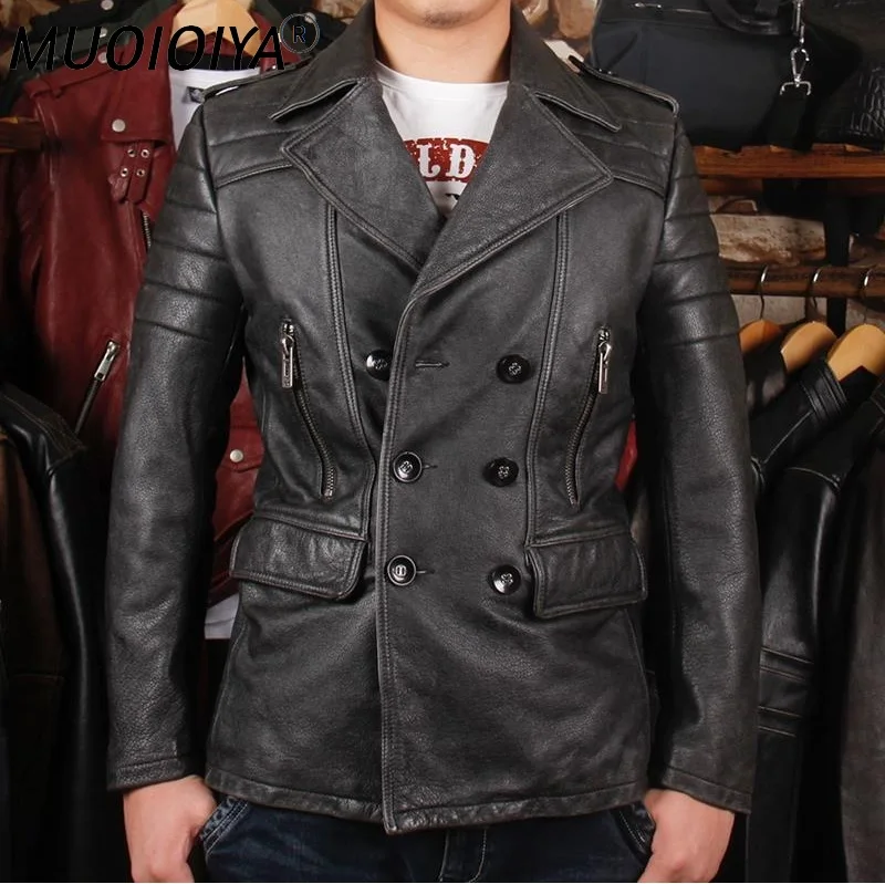 Free shipping. Brand new man thicker vintage leather long Jackets men's genuine Leather biker slim jacket.autumn plus siz
Free shipping. Brand new man thicker vintage leather long Jackets men's genuine Leather biker slim jacket.autumn plus siz