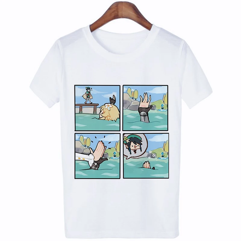 Summer 2021 Fashion Women Tshirts Harajuku Game Genshin Impact T Shirt Anime Aesthetic T-shirt Casual Streetwear Shirt Clothes
Summer 2021 Fashion Women Tshirts Harajuku Game Genshin Impact T Shirt Anime Aesthetic T-shirt Casual Streetwear Shirt Clothes