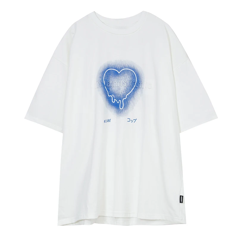 IEFB Korean Trend Men's Clothing Love print Three Dimensional Letter Short Sleeve T-shirt 2021 New Summer Streetwear Loose Tops
IEFB Korean Trend Men's Clothing Love print Three Dimensional Letter Short Sleeve T-shirt 2021 New Summer Streetwear Loose Tops