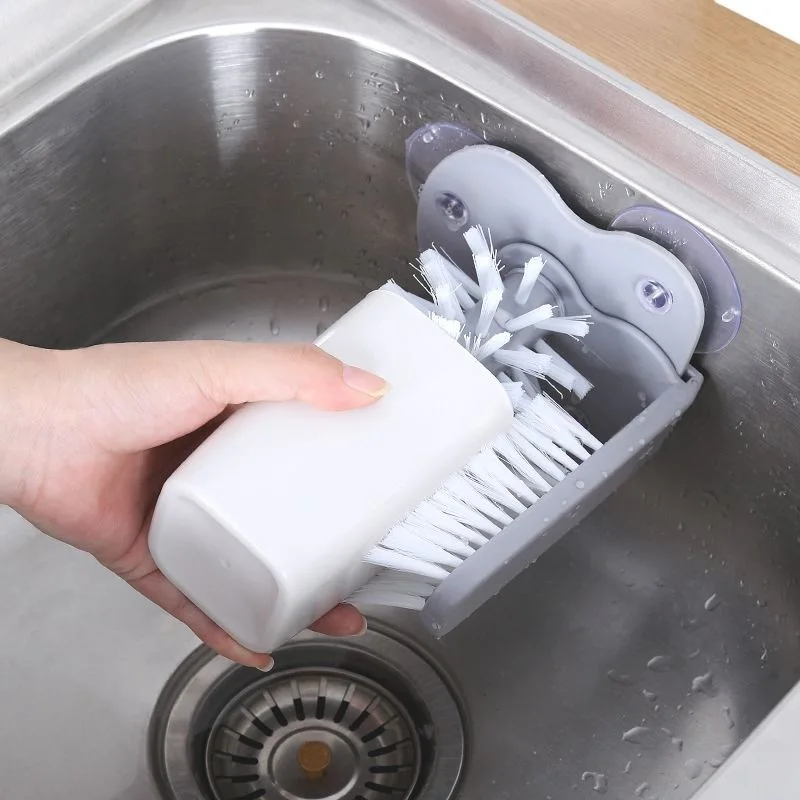 Water Bottle Cleaning Brush Glass Cup Washer with Suction Base Bristle Brush for Bar Kitchen Sink Home Tools KSI999
Water Bottle Cleaning Brush Glass Cup Washer with Suction Base Bristle Brush for Bar Kitchen Sink Home Tools KSI999