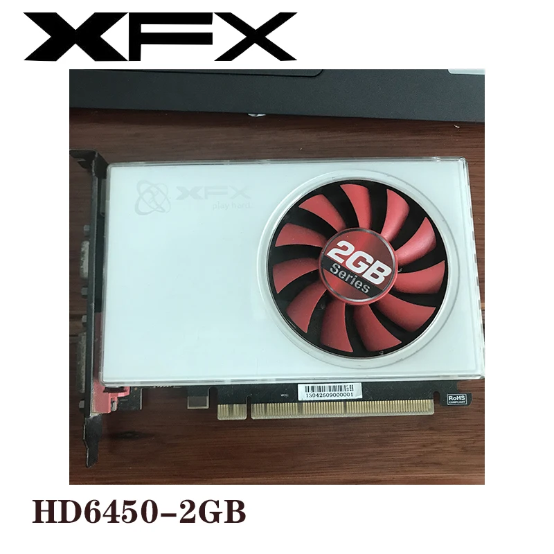 Used XFX Video Cards HD6450 2GB GDDR3 AMD Graphics Card GPU Radeon HD 6450 Office Computer For AMD Card Map HDMI 
Used XFX Video Cards HD6450 2GB GDDR3 AMD Graphics Card GPU Radeon HD 6450 Office Computer For AMD Card Map HDMI