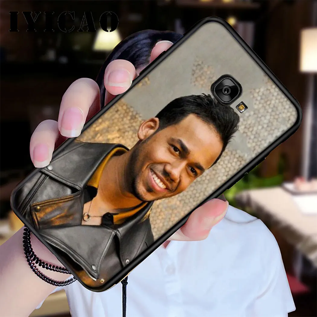 Латиноамериканских танцев певица Romeo Santos мягкий чехол для samsung A70 A60 A50 A40 A20 A10 Note 8 9