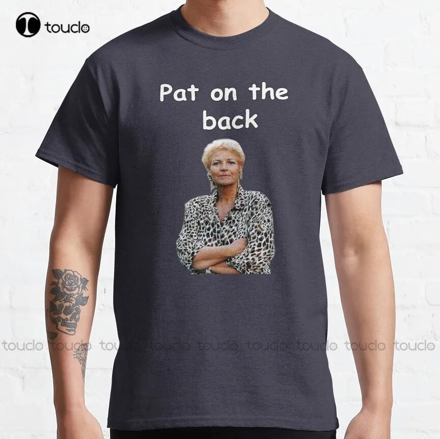 Классическая футболка Pat On The Back-Eastenders, футболки для женщин, индивидуальный Aldult, подростковая, унисекс, модная, забавная, новая, модная, забавн...
Классическая футболка Pat On The Back-Eastenders, футболки для женщин, индивидуальный Aldult, подростковая, унисекс, модная, забавная, новая, модная, забавн...