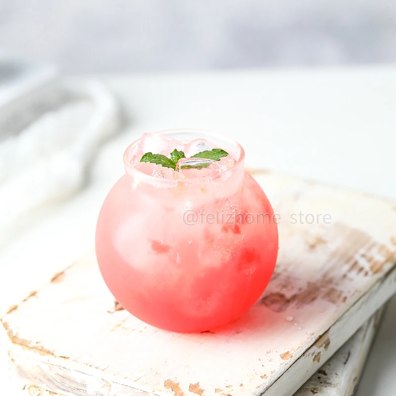 Handmade Heat-resistant Glass Cup Drinkware Creative Spherical Glass Web Celebrity Drink Cup Ice Coffee Cold Drink Milk 
Handmade Heat-resistant Glass Cup Drinkware Creative Spherical Glass Web Celebrity Drink Cup Ice Coffee Cold Drink Milk