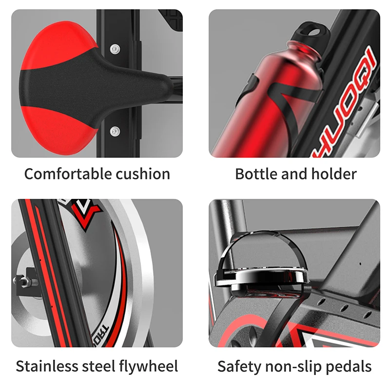 (EU Stock) Exercise Bike Home Ultra-quiet Indoor Weight Loss Pedal Bike Fitness Bike Dynamic Bicycle Fitness Equipment
(EU Stock) Exercise Bike Home Ultra-quiet Indoor Weight Loss Pedal Bike Fitness Bike Dynamic Bicycle Fitness Equipment