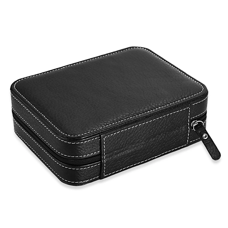 2Pcs Zippered Watches Box Travel Case,Watch Organizer Collection ,Pu Leather ,4 Slots - Coffee & Black
2Pcs Zippered Watches Box Travel Case,Watch Organizer Collection ,Pu Leather ,4 Slots - Coffee & Black