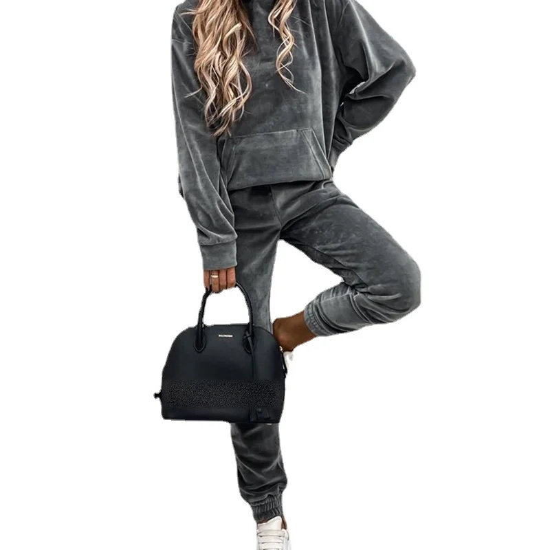Fashion Tracksuit 2 Piece Women Set Casual Oversized Hoodies Sweatshirt Loose Sweatpants Autumn Women Outfits Joggers Sport Suit
Fashion Tracksuit 2 Piece Women Set Casual Oversized Hoodies Sweatshirt Loose Sweatpants Autumn Women Outfits Joggers Sport Suit
