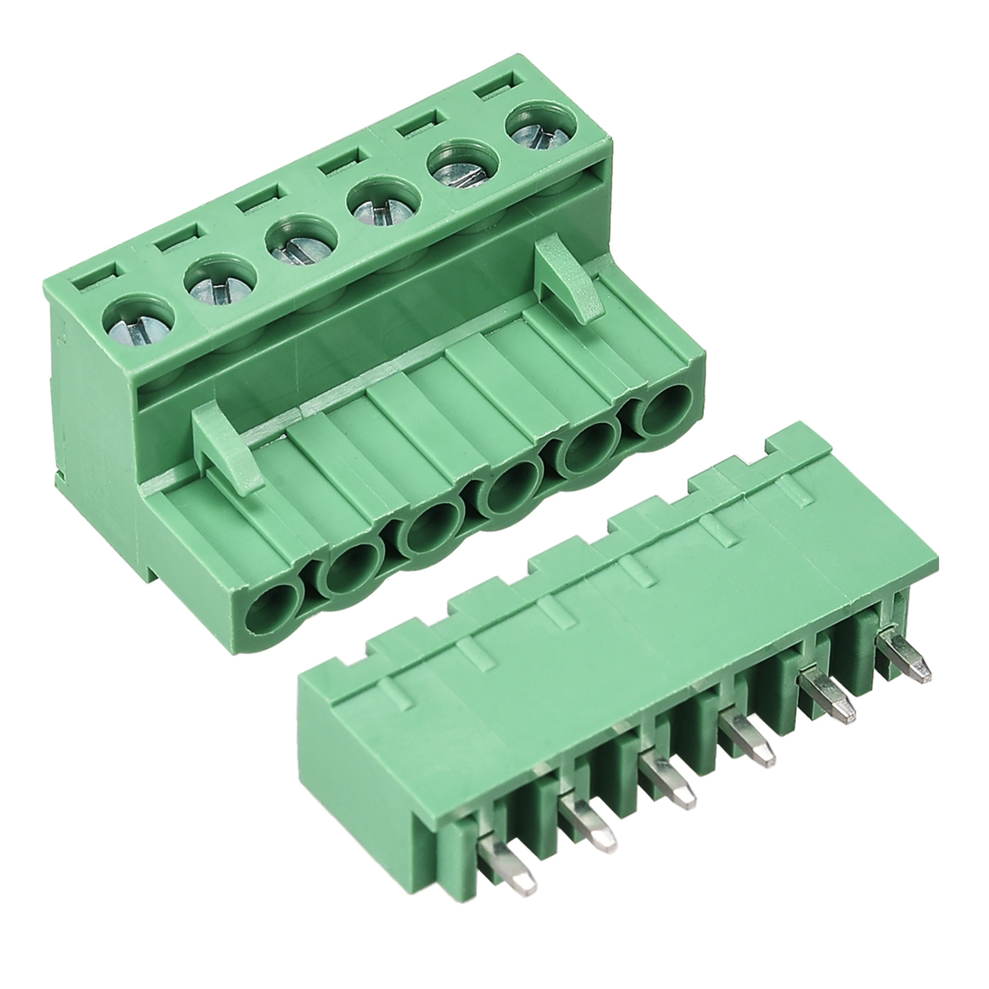 Uxcell 6 Pin 5.08mm Pitch Male Female PCB Screw Terminal Block Connector 10 Sets
Uxcell 6 Pin 5.08mm Pitch Male Female PCB Screw Terminal Block Connector 10 Sets