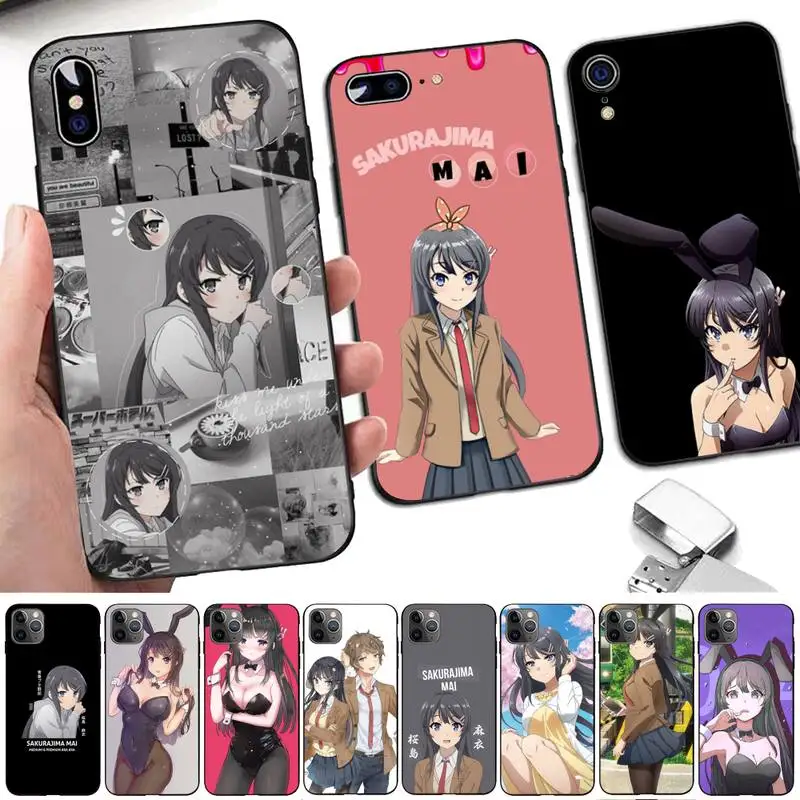 Sakurajima Mai Anime Phone Case for iphone 13 11 12 pro XS MAX 8 7 6 6S Plus X 5S SE 2020 XR case
Sakurajima Mai Anime Phone Case for iphone 13 11 12 pro XS MAX 8 7 6 6S Plus X 5S SE 2020 XR case