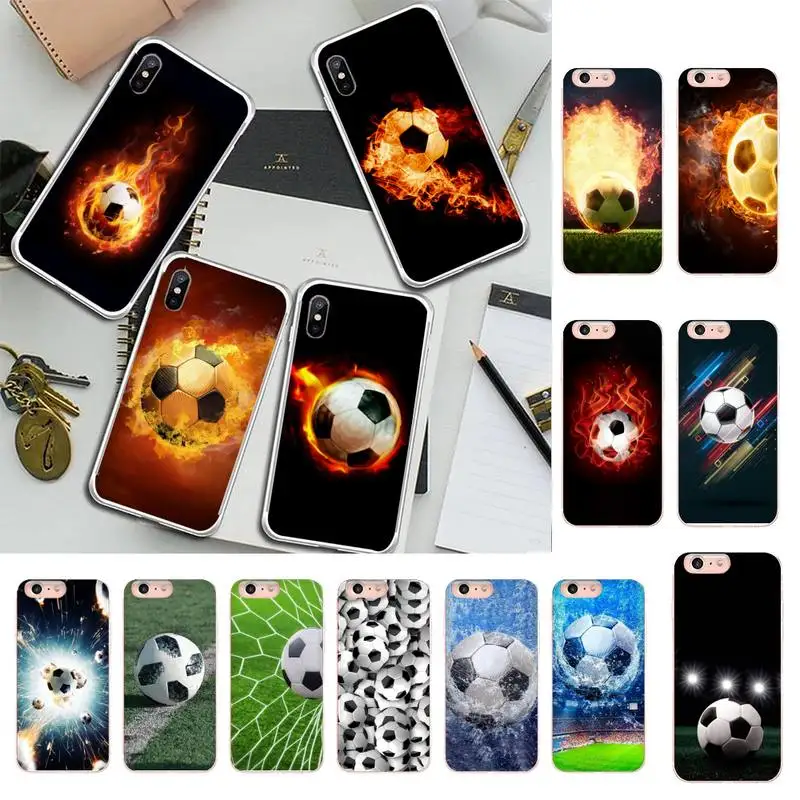 Fire Football Soccer ball Phone Case For iPhone X XS MAX 6 6s 7 7plus 8 8 Plus 5 5S se 2020 11 12pro max xr Funda cases
Fire Football Soccer ball Phone Case For iPhone X XS MAX 6 6s 7 7plus 8 8 Plus 5 5S se 2020 11 12pro max xr Funda cases