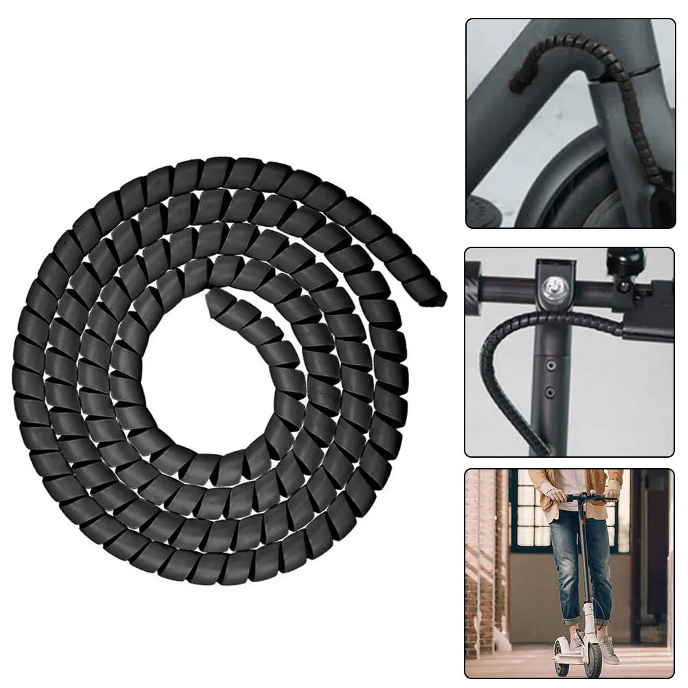 Electric Scooter Brake Line Organizer Pipe Protection Spiral Wrap Winding Cable Wire Cover Tube Protective Cover Material PP
Electric Scooter Brake Line Organizer Pipe Protection Spiral Wrap Winding Cable Wire Cover Tube Protective Cover Material PP