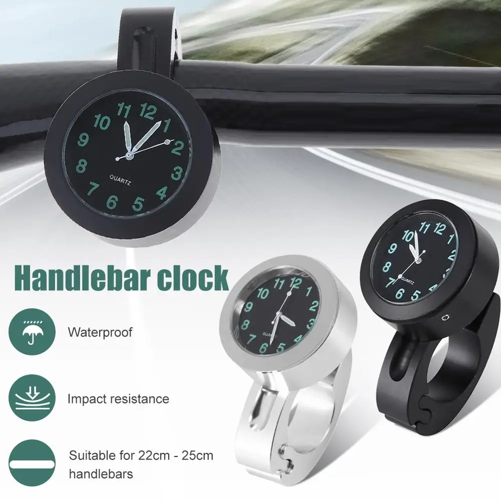 7/8" Universal Motorcycle Clocks Watch Waterproof Bike Handlebar Handlebar Mount Quartz Watch Motorcycles Accessories
7/8" Universal Motorcycle Clocks Watch Waterproof Bike Handlebar Handlebar Mount Quartz Watch Motorcycles Accessories