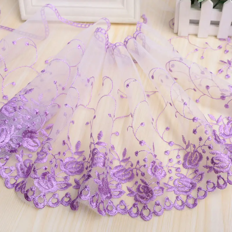 13yds Handmade DIY Clothing Accessories Floral Embroidery Lace Fabric Curtains Sofa Lace Trim home decoration
13yds Handmade DIY Clothing Accessories Floral Embroidery Lace Fabric Curtains Sofa Lace Trim home decoration