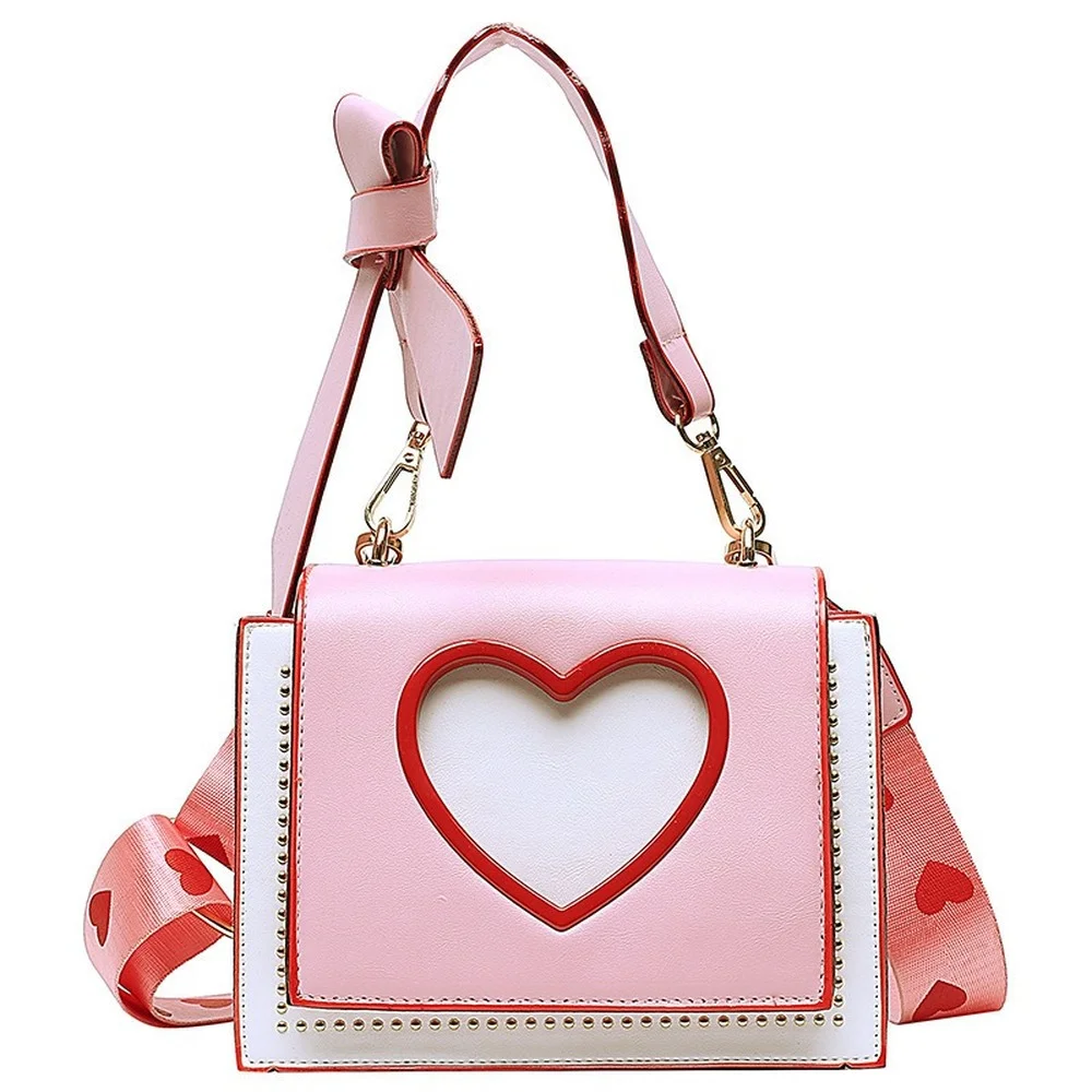 Heart Handbags Women Shoulder Bags Fashion Designer Luxury Crossbody Bag for Ladies High Quality Casual Flap Cute Messenger Bags
Heart Handbags Women Shoulder Bags Fashion Designer Luxury Crossbody Bag for Ladies High Quality Casual Flap Cute Messenger Bags