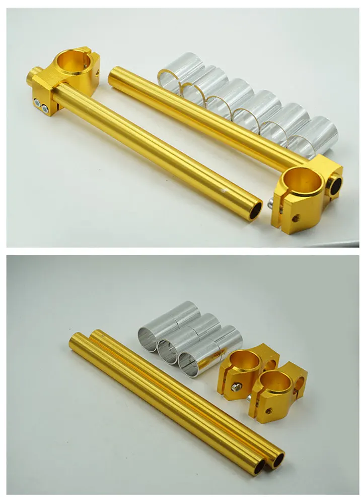 2 шт./компл. Racing CNC регулируемый 26 мм 30 31 Универсальный зажим на руль вилки Ons для