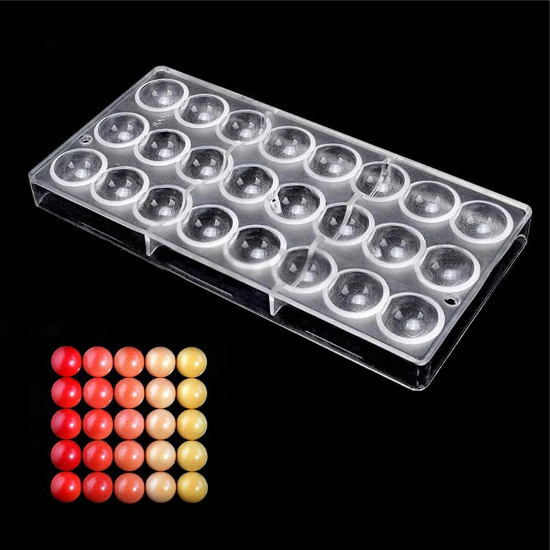 24-in-1 DIY Spherical Stereo 3D Polycarbonate Clear Chocolate Plastic Cake Molds
24-in-1 DIY Spherical Stereo 3D Polycarbonate Clear Chocolate Plastic Cake Molds