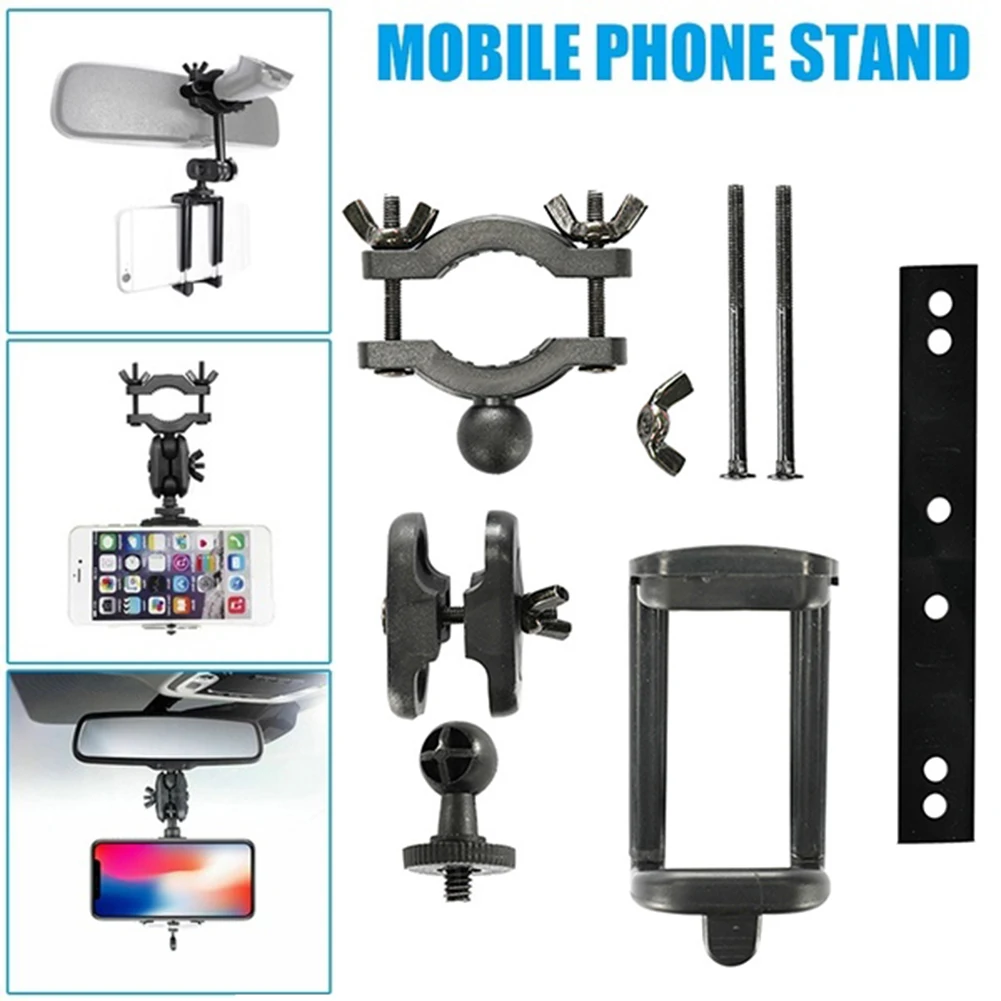 Rear View Mirror Phone Holder for Car 360-degree Rotation Car Phone Mount for 2.17"-3.35"(width) Devices
Rear View Mirror Phone Holder for Car 360-degree Rotation Car Phone Mount for 2.17"-3.35"(width) Devices