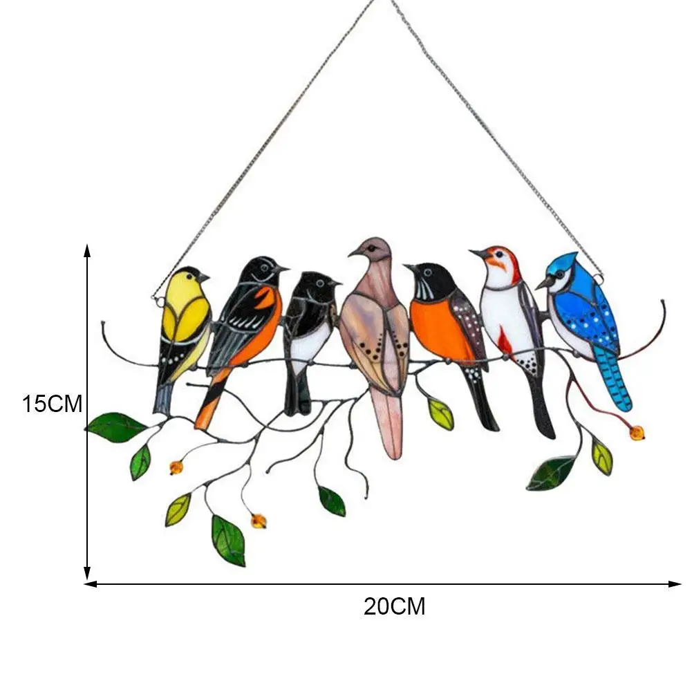 Mini Stained Bird Glass Window Hangings Acrylic Wall Hanging Birds Decor Room Accessories Scandinavian Decor Mothers Day Gift
Mini Stained Bird Glass Window Hangings Acrylic Wall Hanging Birds Decor Room Accessories Scandinavian Decor Mothers Day Gift