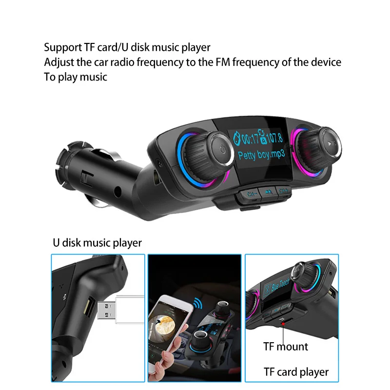 Bt06 Car Bluetooth Mp3 Fm Transmitter Car Bluetooth Car Bluetooth Charger Mp3 Player
Bt06 Car Bluetooth Mp3 Fm Transmitter Car Bluetooth Car Bluetooth Charger Mp3 Player