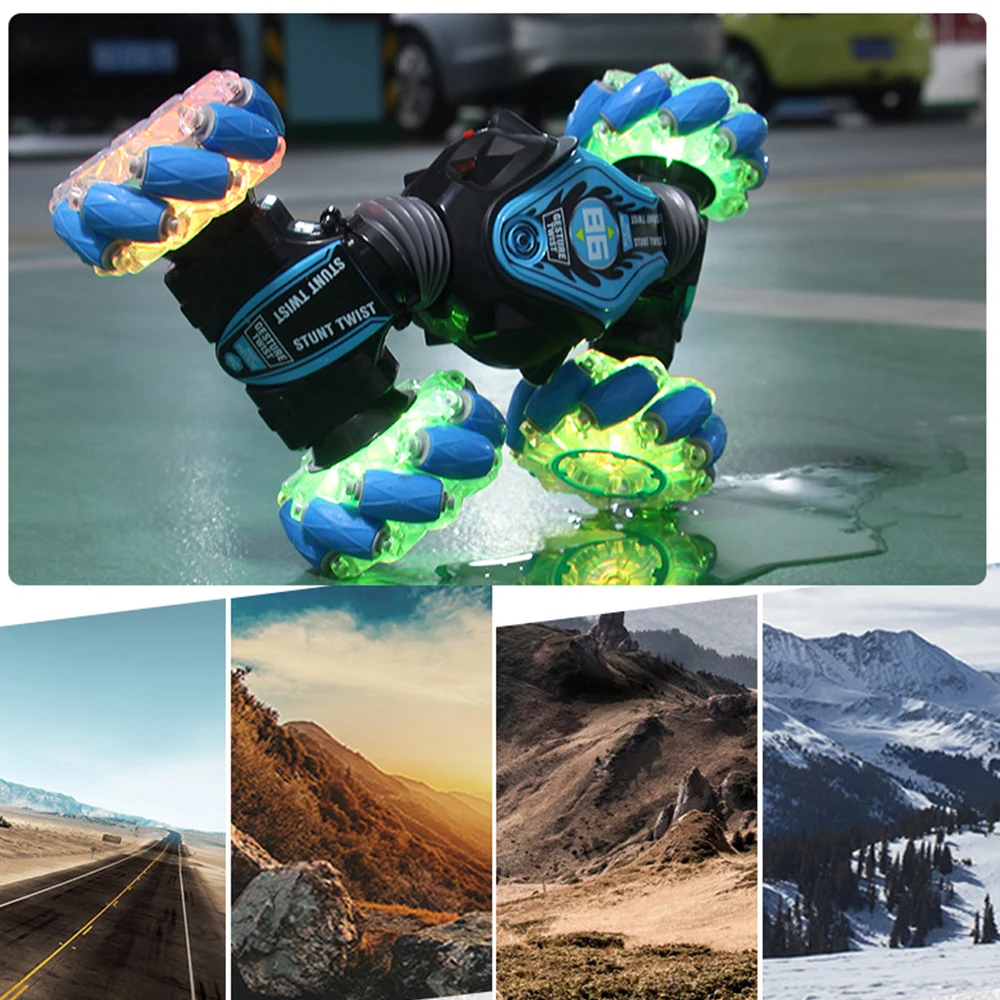 4WD RC Stunt Car Watch Gesture Sensor Control Deformable Electric RC Drift Car Transformer Car Toys For Kids Gift Music Dancing
4WD RC Stunt Car Watch Gesture Sensor Control Deformable Electric RC Drift Car Transformer Car Toys For Kids Gift Music Dancing