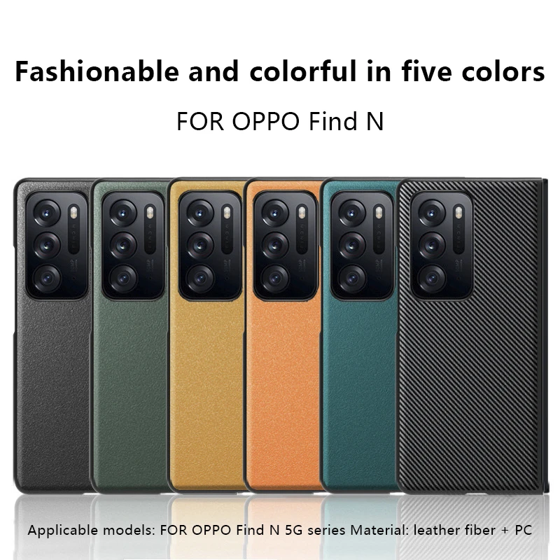 For OPPO Find N 5G New Style Carbon Fiber Pattern Phone Leather Case Hard PC Folding Screen Protection Back Cover Accessories
For OPPO Find N 5G New Style Carbon Fiber Pattern Phone Leather Case Hard PC Folding Screen Protection Back Cover Accessories