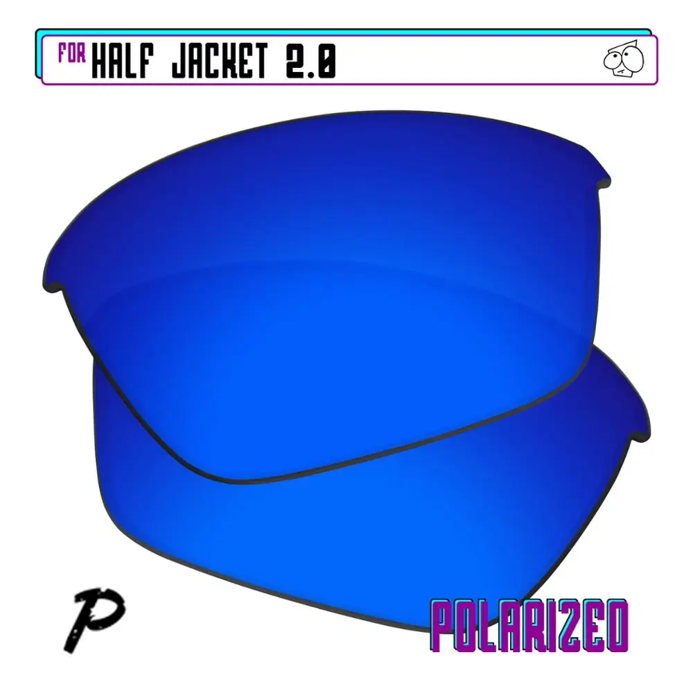 Поляризованные Сменные линзы EZReplace для солнцезащитных очков Oakley Half Jacket 2,0 темно-синие P
Поляризованные Сменные линзы EZReplace для солнцезащитных очков Oakley Half Jacket 2,0 темно-синие P