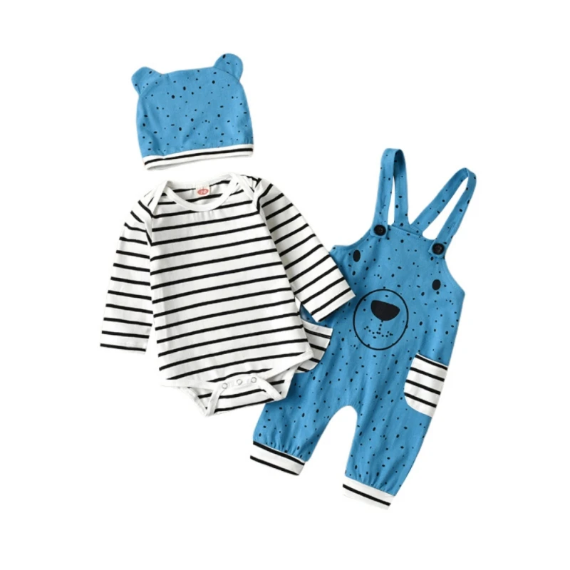 Spring And Autumn Newborn Baby Boys And Girls Long Sleeve Clothing Set Striped Rompers Set 0-24M
Spring And Autumn Newborn Baby Boys And Girls Long Sleeve Clothing Set Striped Rompers Set 0-24M