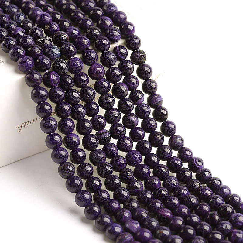 6/8/10mm Natural Stone Beads Round Loose Beads Purple Oxidized Agate Beads For DIY Making Findings Bracelet Jewelry Beadtales
6/8/10mm Natural Stone Beads Round Loose Beads Purple Oxidized Agate Beads For DIY Making Findings Bracelet Jewelry Beadtales