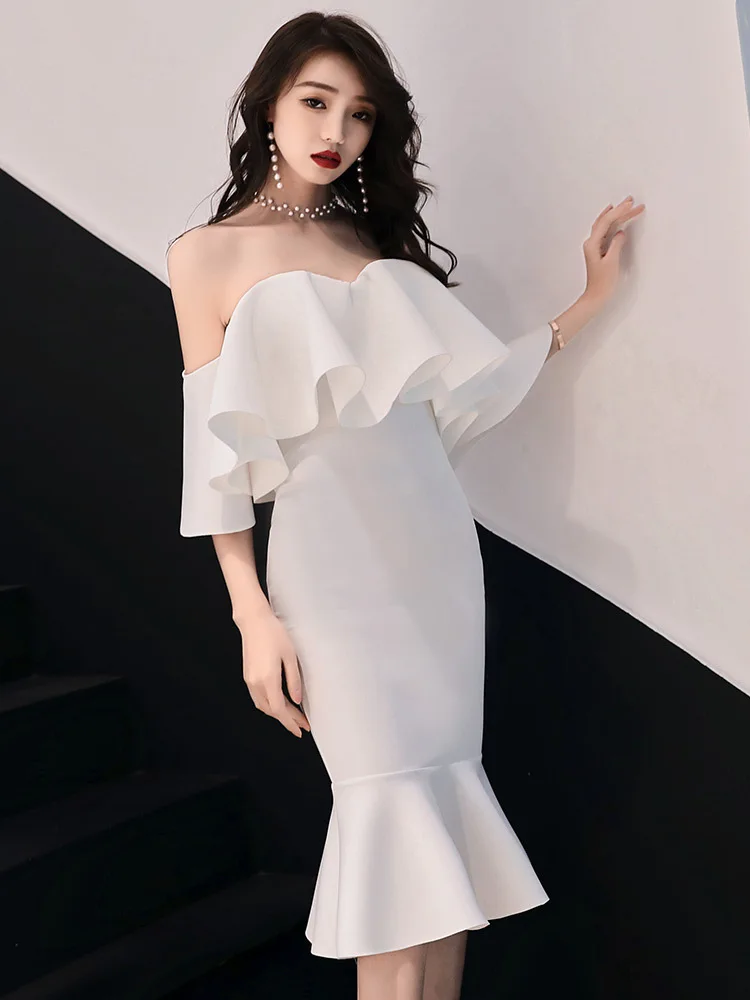 kywommnz 2021 New Elegant Fishtail Tube Top Was Thin Dress Women Over the knee Spring Autumn E1172
kywommnz 2021 New Elegant Fishtail Tube Top Was Thin Dress Women Over the knee Spring Autumn E1172