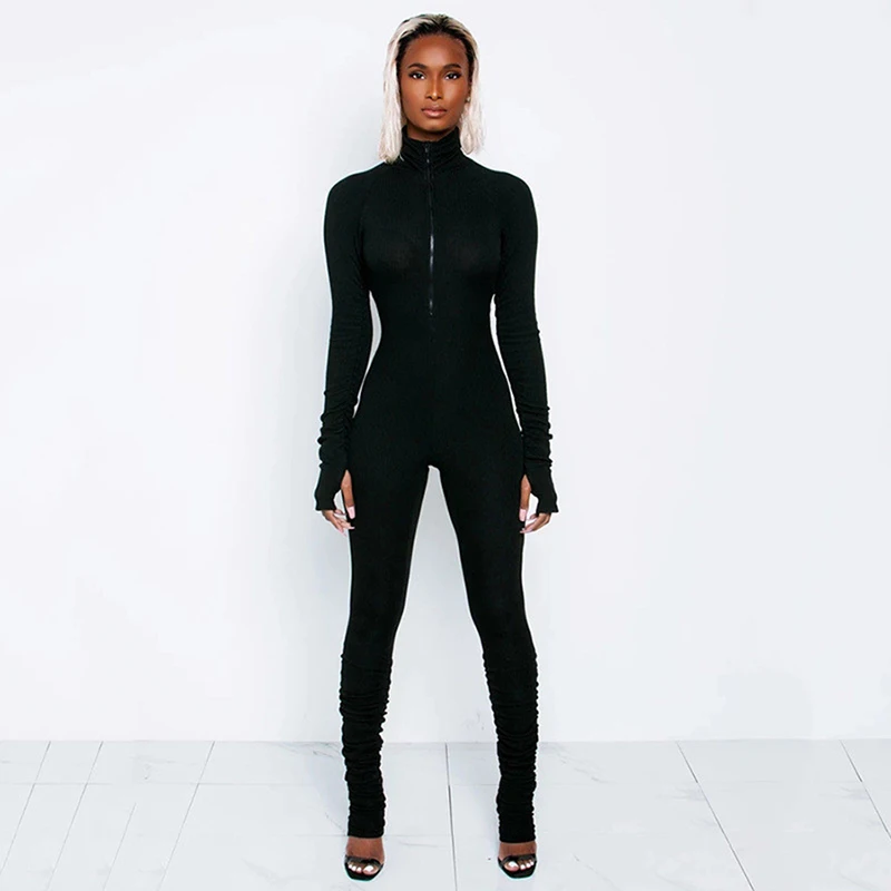 Women Long Sleeve Zip Up One Piece Trendy Winter 2021 Rompers Breathable Jumpsuits Jogger
Women Long Sleeve Zip Up One Piece Trendy Winter 2021 Rompers Breathable Jumpsuits Jogger