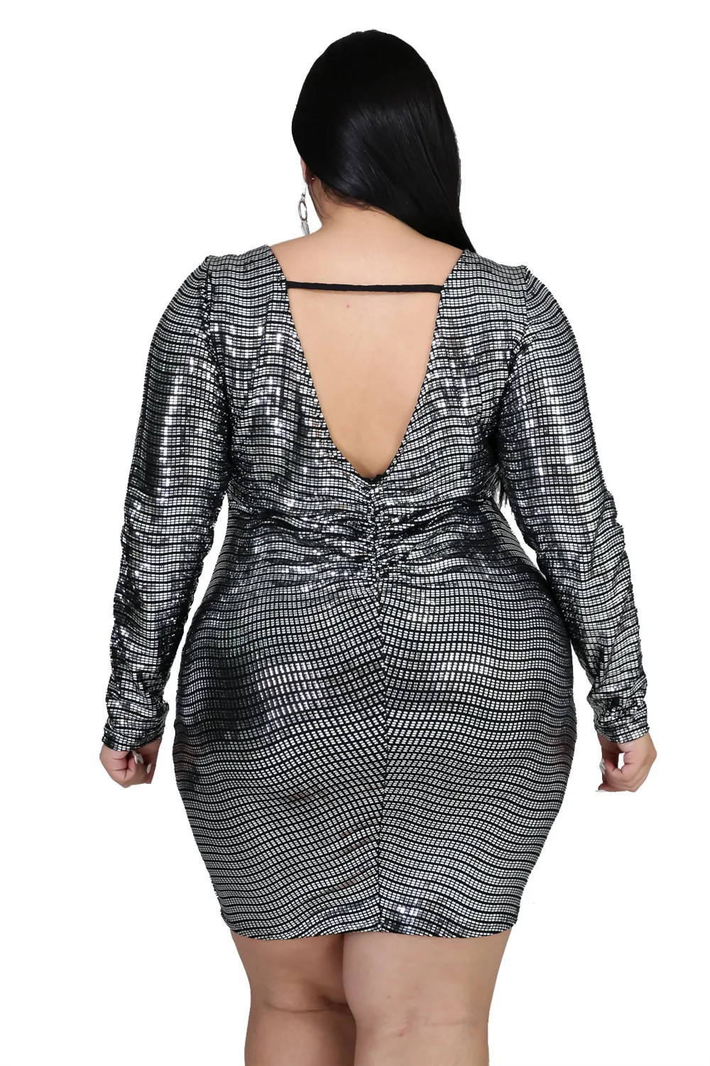 Plus Size Bodycon Dress for Women Sexy Sequin Long Sleeve Bodycon Dress 2021 New Autumn Backness Club Night Party Dress
Plus Size Bodycon Dress for Women Sexy Sequin Long Sleeve Bodycon Dress 2021 New Autumn Backness Club Night Party Dress