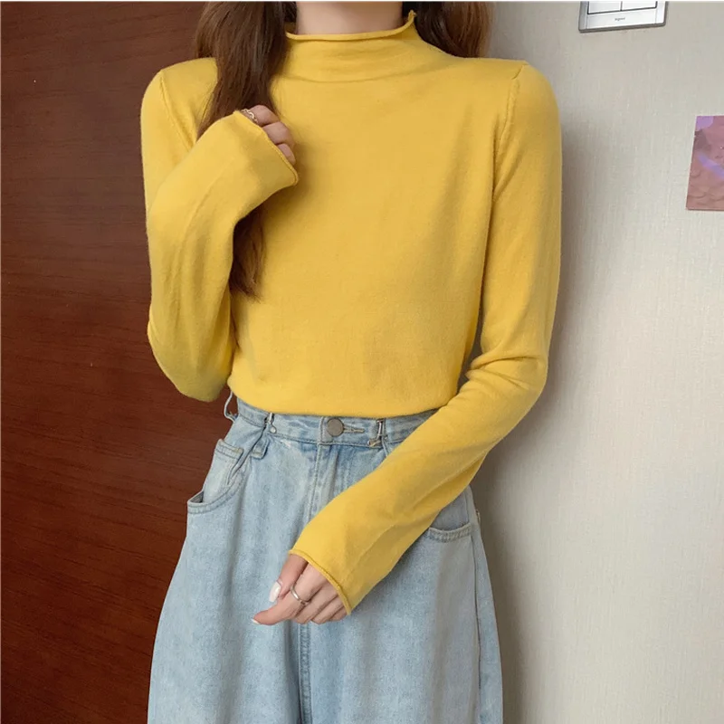 Свитер женский осенний трикотажный, теплый, однотонный
Свитер женский осенний трикотажный, теплый, однотонный