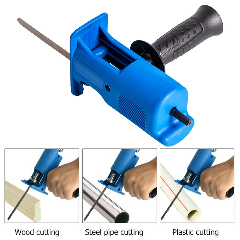 Reciprocating Saw Adapter Electric Drill Reciprocating Saw Variable Speed Metal Wood Cutting Tool Electric Saw
Reciprocating Saw Adapter Electric Drill Reciprocating Saw Variable Speed Metal Wood Cutting Tool Electric Saw