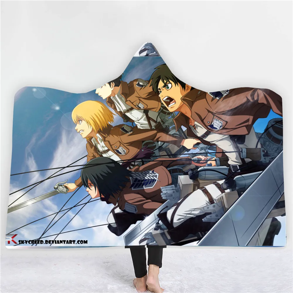 Cartoon Animation Hooded Blanket Picnic Travel Fleece Blanket 3D Print For Kids Adult Throw Blanket For Bedroom Wearable Blanket
Cartoon Animation Hooded Blanket Picnic Travel Fleece Blanket 3D Print For Kids Adult Throw Blanket For Bedroom Wearable Blanket