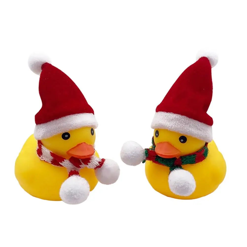 2pcs Christmas Night Light Little Yellow Duck With Hat Scarf Toy Squeezing Duck Lamp Car Ornaments Car Dashboard Decoration Gift
2pcs Christmas Night Light Little Yellow Duck With Hat Scarf Toy Squeezing Duck Lamp Car Ornaments Car Dashboard Decoration Gift