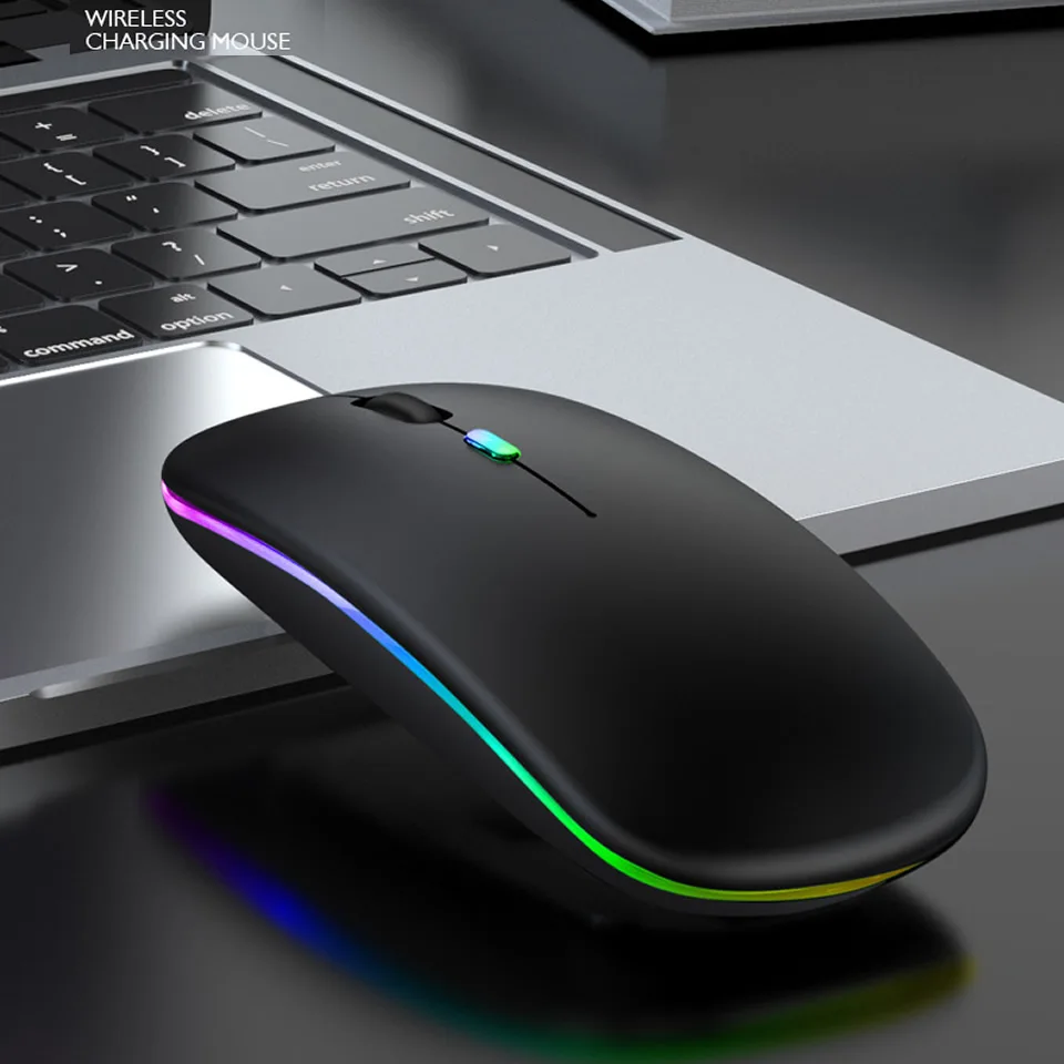 Wireless Mouse RGB Bluetooth Computer Mouse Silent Rechargeable Ergonomic Mause With LED Backlit USB Optical Mice For PC Laptop
Wireless Mouse RGB Bluetooth Computer Mouse Silent Rechargeable Ergonomic Mause With LED Backlit USB Optical Mice For PC Laptop