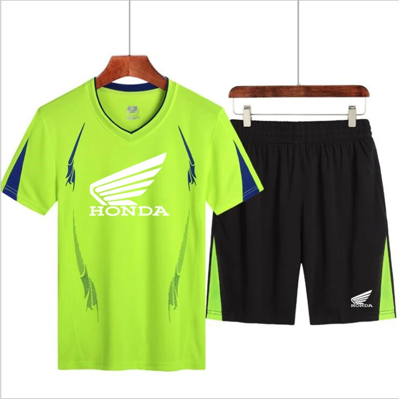 2021 New HONDA Car LOGO Men's Summer Hot Sale Printed T-shirt + Shorts Sports Casual Suit Short Sleeve 2-Piece Set
2021 New HONDA Car LOGO Men's Summer Hot Sale Printed T-shirt + Shorts Sports Casual Suit Short Sleeve 2-Piece Set