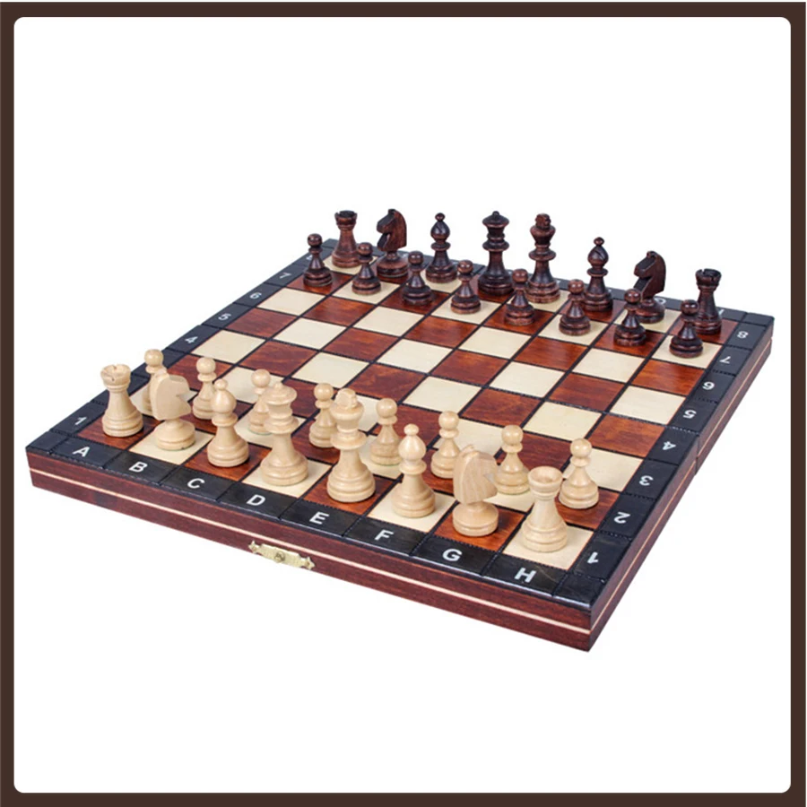 Foldable Chess Set Magnetic Wood Portable Luxury Travel Creative Figures Educational Toys Giochi Da Tavolo Board Games Family
Foldable Chess Set Magnetic Wood Portable Luxury Travel Creative Figures Educational Toys Giochi Da Tavolo Board Games Family