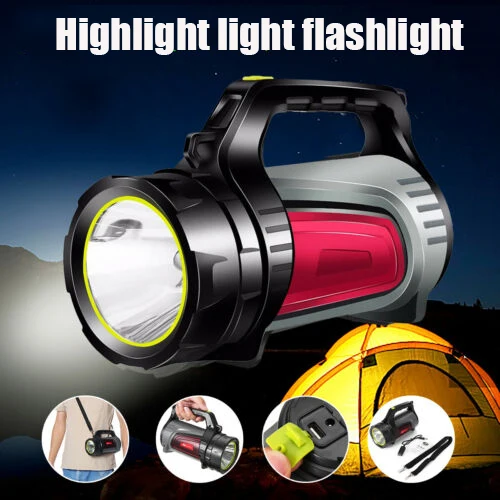 Flashlights 850LM Rechargeable Hiking Camping USB Strong Light Portable Handle Ergonomic SEC88
Flashlights 850LM Rechargeable Hiking Camping USB Strong Light Portable Handle Ergonomic SEC88