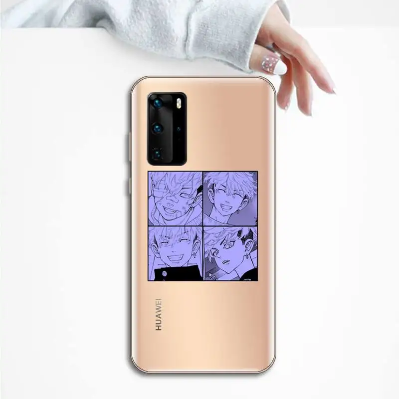 Anime Tokyo Revengers Comics Phone Case Transparent for Huawei P honor 8 10i 20 30 40 smart 2019
Anime Tokyo Revengers Comics Phone Case Transparent for Huawei P honor 8 10i 20 30 40 smart 2019